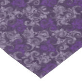 Nappe Flore vintage violette (Angle)