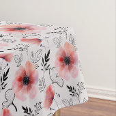 Nappe Flores rouges et grises de Pâques (In Situ)