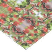 Nappe Flower Quince rouge fleurs Motif Abstrait (Angle)