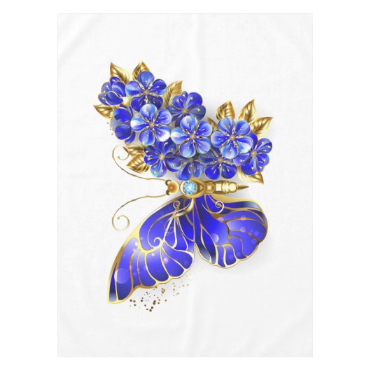 Nappe Flower Sapphire Butterfly (Devant)