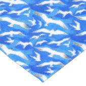 Nappe Flying seagulls on sky blue (Angle)