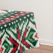 Nappe Foire de Noël/hiver île rouge et verte (In Situ)