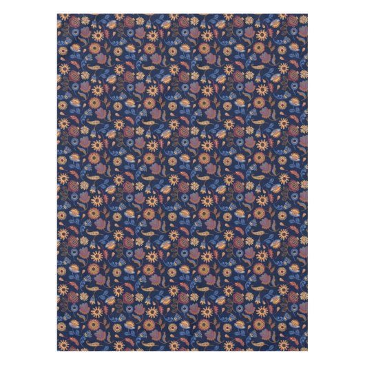 Nappe Folk Rustique Floral (Devant)