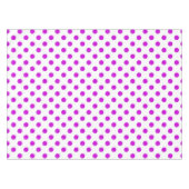 Nappe Fond blanc pois violets (Devant (Horizontal))