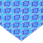 Nappe Fond d'écran Art déco Motif, bleu cérulean (Angle)