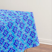 Nappe Fond d'écran Art déco Motif, bleu cérulean (In Situ)