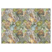 Nappe Forêt abstraite colorée (Devant (Horizontal))