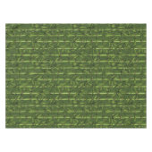 Nappe Forêt de bambou en vert (Devant (Horizontal))