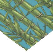 Nappe Forêt de bambou sur bleu (Angle)