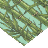 Nappe Forêt de bambou sur bleu clair (Angle)