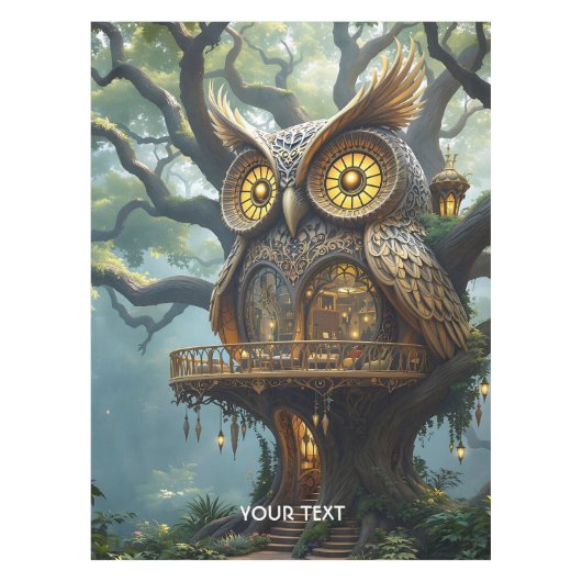 Nappe Forêt de Chouette d'Imaginaire (Devant)