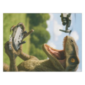 Nappe Forêt de drones de Dinosaures mignons Imaginaires (Devant (Horizontal))
