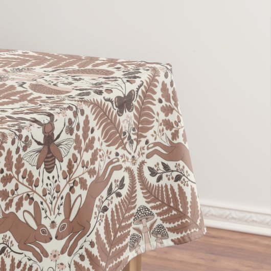 Nappe Forêt de mousse de Mocha/Bois et plantes (In Situ)