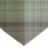 Nappe Forêt de pins Vert et Brown Plaid (Angle)