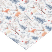 Nappe Forêt d'hiver Deer Woodland (Angle)