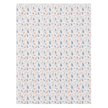 Forêt d'hiver Deer Woodland