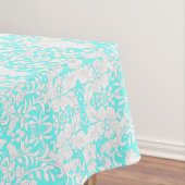 Nappe Forêt Florale Forêt Turquoise Motif animal (In Situ)