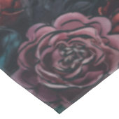 Nappe Forêt foncée Vert Élégant Mariage Maroon Mauve (Angle)