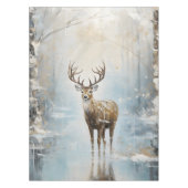 Nappe Forêt givre Cerf (Devant)