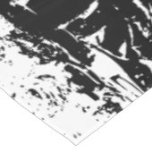 Nappe Formation de glace Abstraite noire et blanche (Angle)