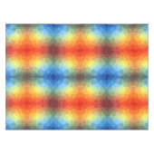 Nappe Forme géométrique arc-en-ciel moderne (Devant (Horizontal))