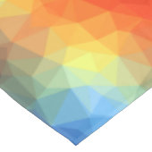 Nappe Forme géométrique arc-en-ciel moderne (Angle)