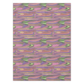 Nappe formes abstraites rose et verte (Devant)