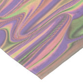 Nappe formes abstraites rose et verte (Angle)