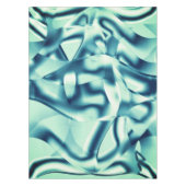 Nappe Formes bleues verdâtres courbées, teintes cyanes (Devant)