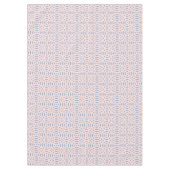 Nappe formes circulaires motif transparent (Devant)