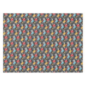 Nappe Formes géométriques modernes abstraites rayées (Devant (Horizontal))