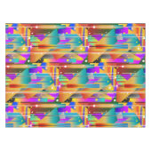 Nappe Formes géométriques modernes Motif Abstrait (Devant (Horizontal))