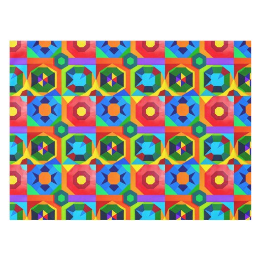 Nappe Formes multicolores 2 (Devant (Horizontal))