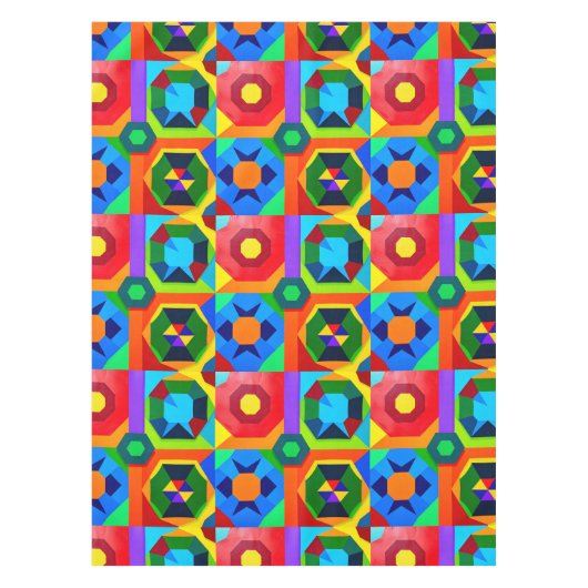 Nappe Formes multicolores 2 (Devant)