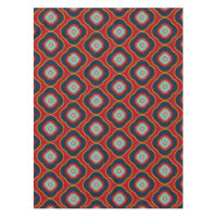 Formes Vintages classiques Motif rouge et bleu mar