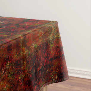 Nappe Forte peau rouge sur gris rugueux