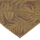 Nappe Foule automnale sur brun (Angle)