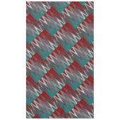 Nappe Foule gris sur la turquoise bordeaux (Devant)