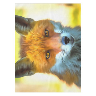 Nappe Fox Portrait Réaliste Art faunique