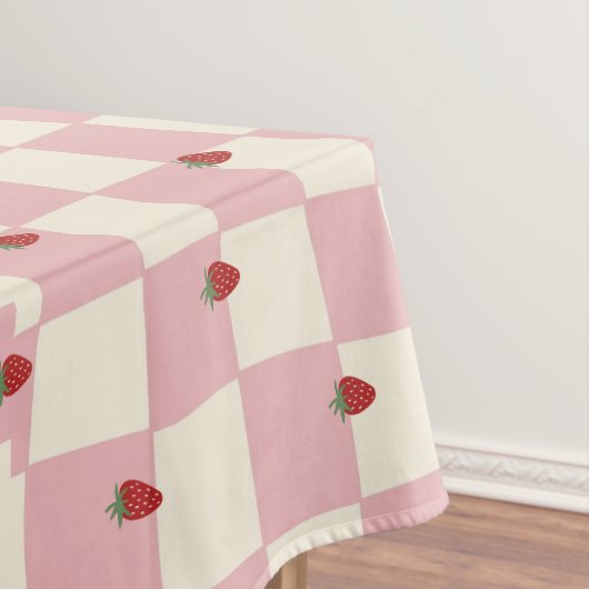 Nappe fraise rose (In Situ)