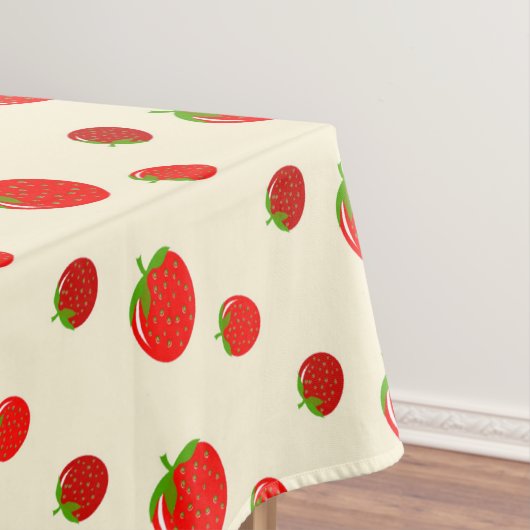 Nappe Fraise rouge rose (In Situ)