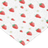 Nappe Fraises et fleurs d'été mignonnes (Angle)