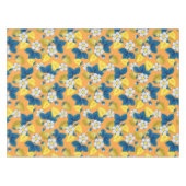 Nappe Fraises jaunes sur orange (Devant (Horizontal))