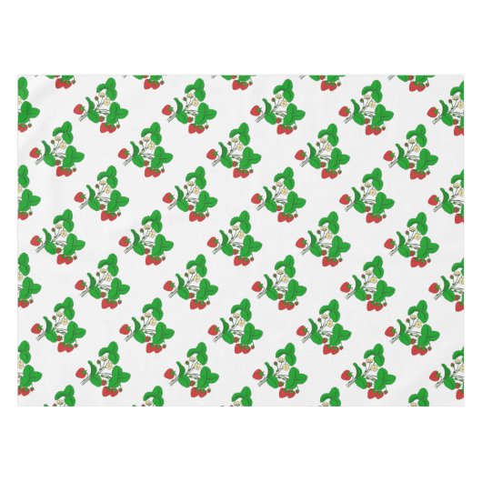 Nappe Fraises pour le petit déjeuner (Devant (Horizontal))
