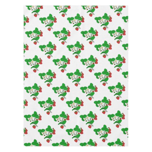 Nappe Fraises pour le petit déjeuner (Devant)