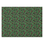 Nappe Fraises sauvages sur le noir (Devant (Horizontal))