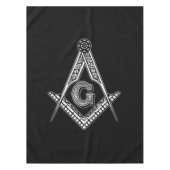 Nappe Franc-maçon (noir) (Devant)