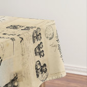 Nappe française de cartes postales de collage (In Situ)