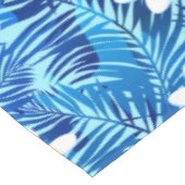 Nappe Frangipani et feuille de palmier bleu (Angle)