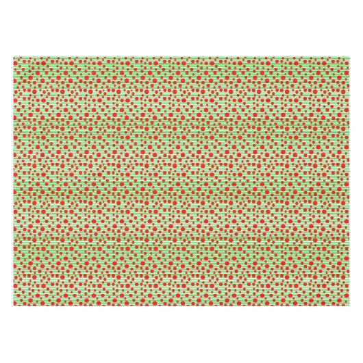 Nappe Frappes et points de Noël (Devant (Horizontal))